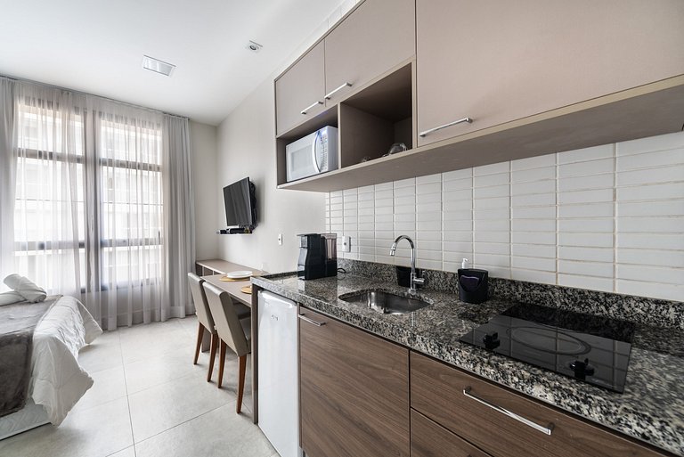 JN36 Studio Perfeito para sua Estadia na Luz