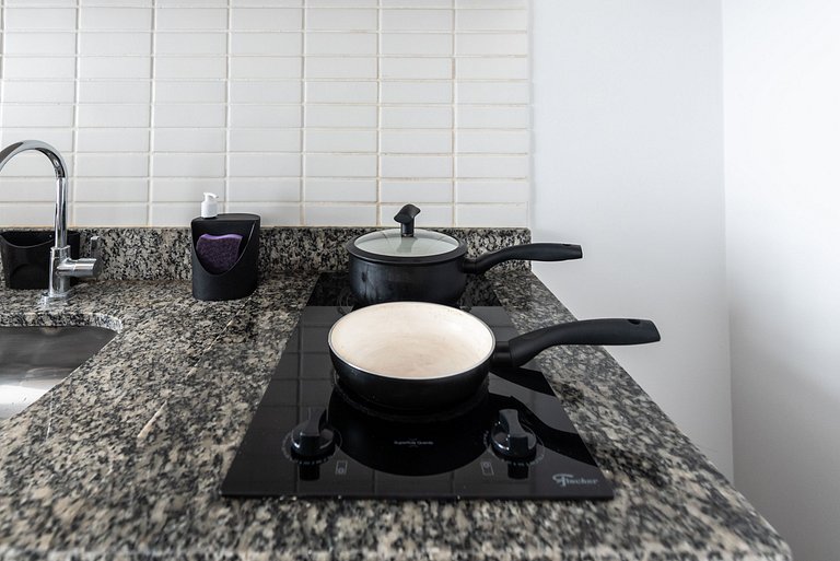 JN36 Studio com conforto perto da Luz 25 de Março