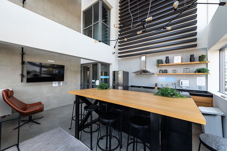 VO5 | Studio Moderno com Vaga de Garagem