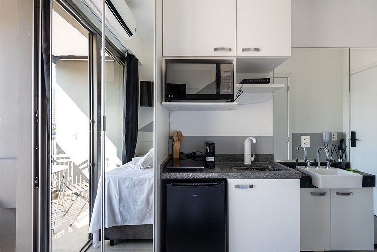 VO5 | Studio Moderno com Vaga de Garagem