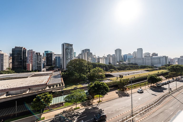 VO5 Studio aconchegante com vaga ao lado do metrô