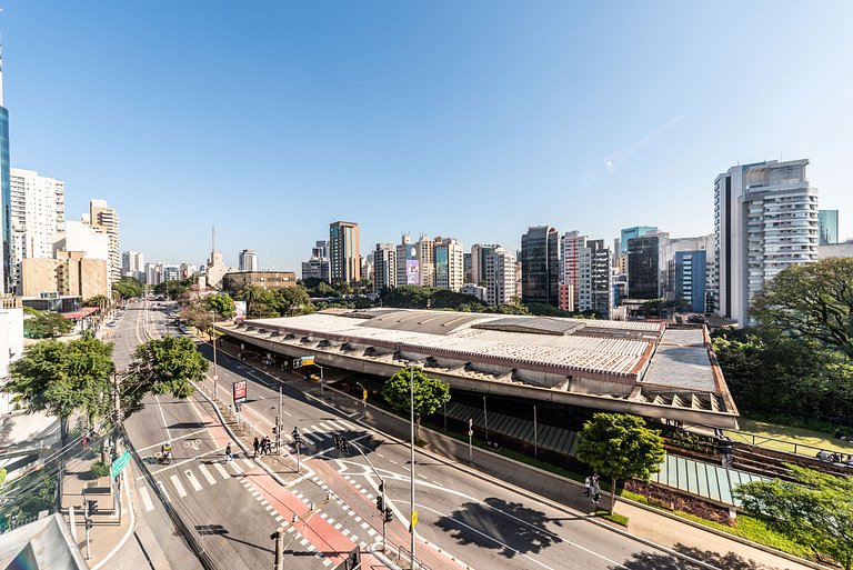 VO5 Studio aconchegante com vaga ao lado do metrô