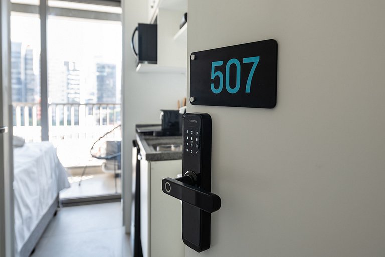 VO5 | Studio Moderno com Vaga de Garagem