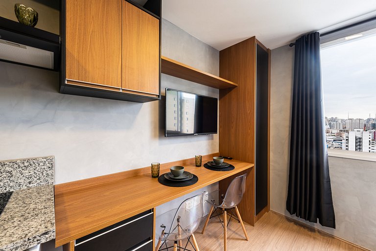 MV13 | Studio ideal para compras no Brás