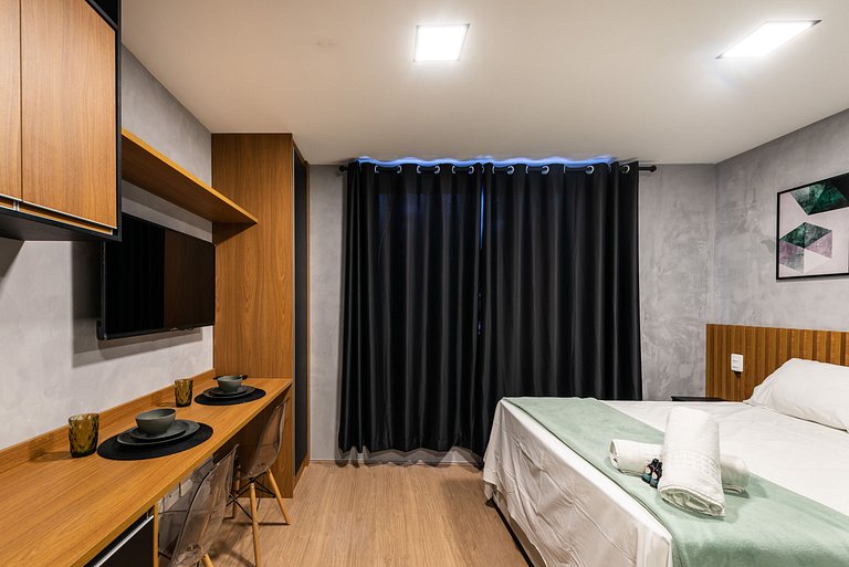 MV13 | Studio ideal para compras no Brás