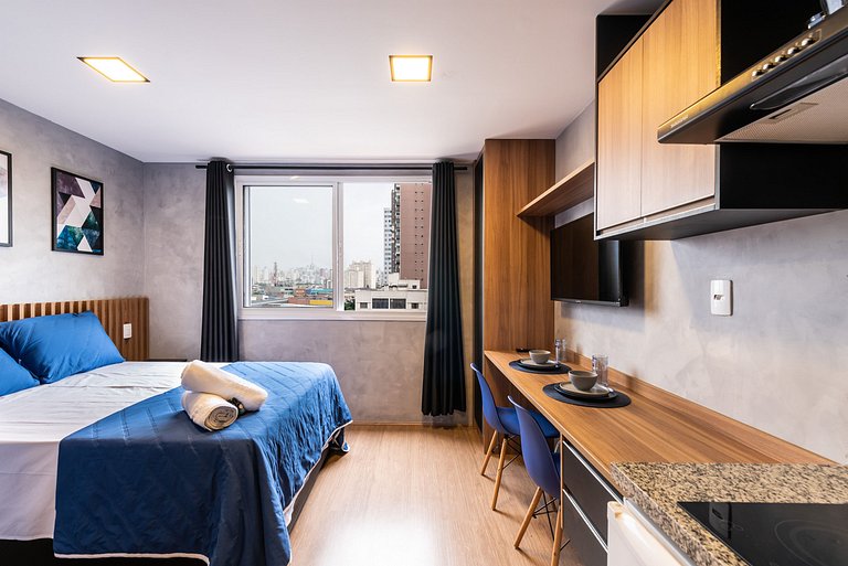 MV53 | Studio ideal para compras no Brás