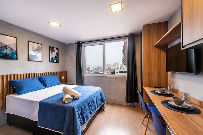 MV53 | Studio ideal para compras no Brás