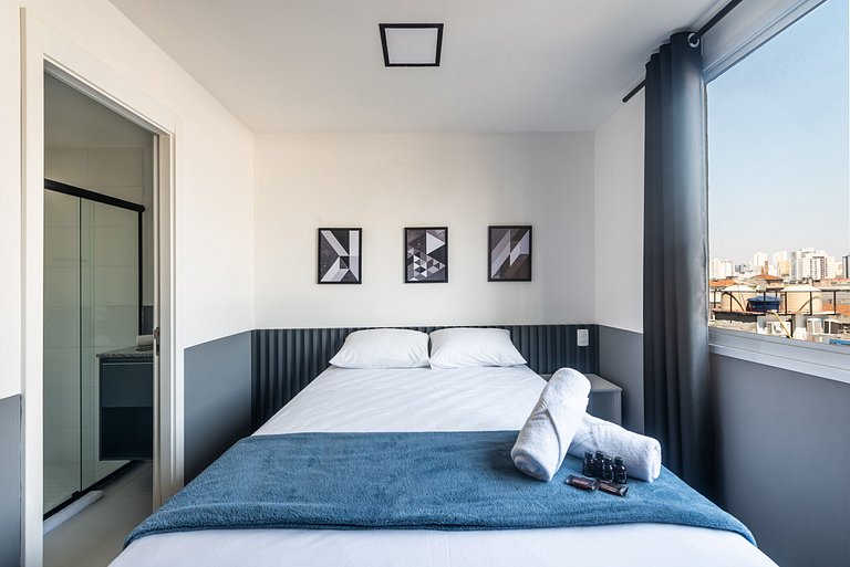 MV46A | Studio ideal para compras no Brás