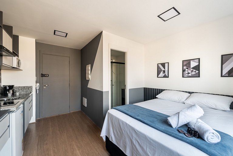 MV46A | Studio ideal para compras no Brás