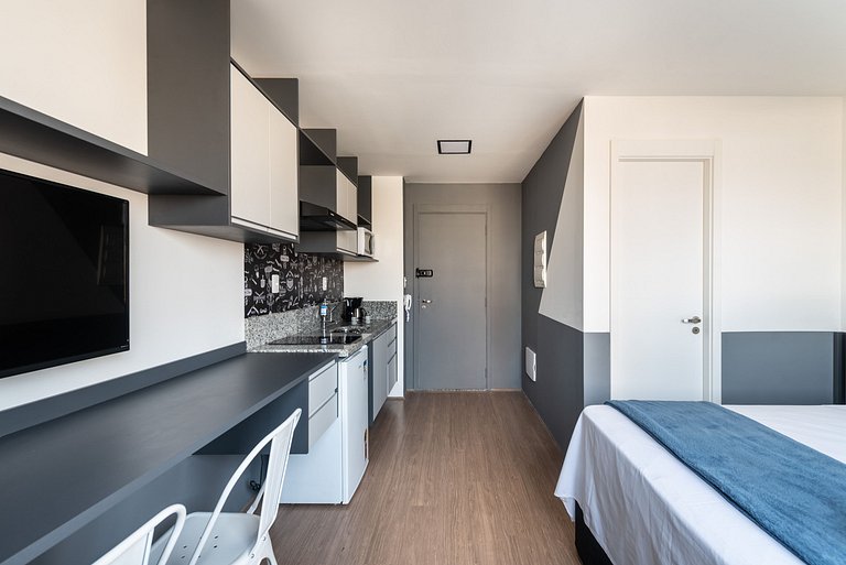 MV46A | Studio ideal para compras no Brás