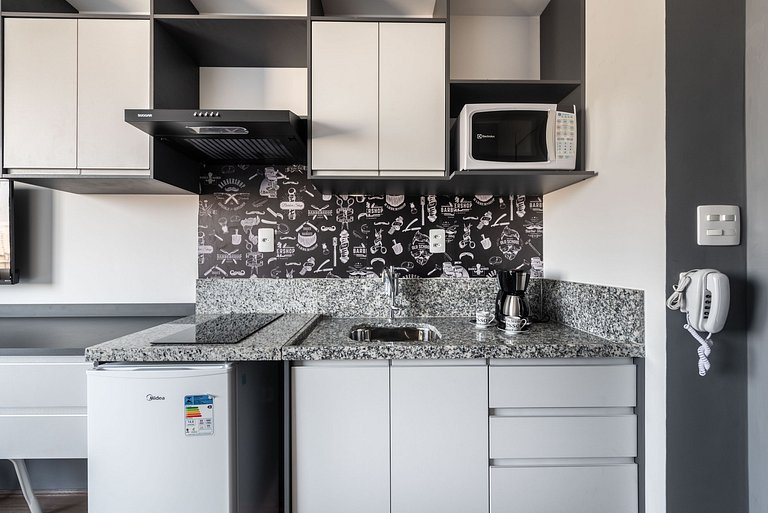 MV46A | Studio perfeito para fazer compras no Brás