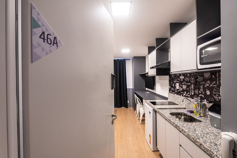 MV46A | Studio ideal para compras no Brás
