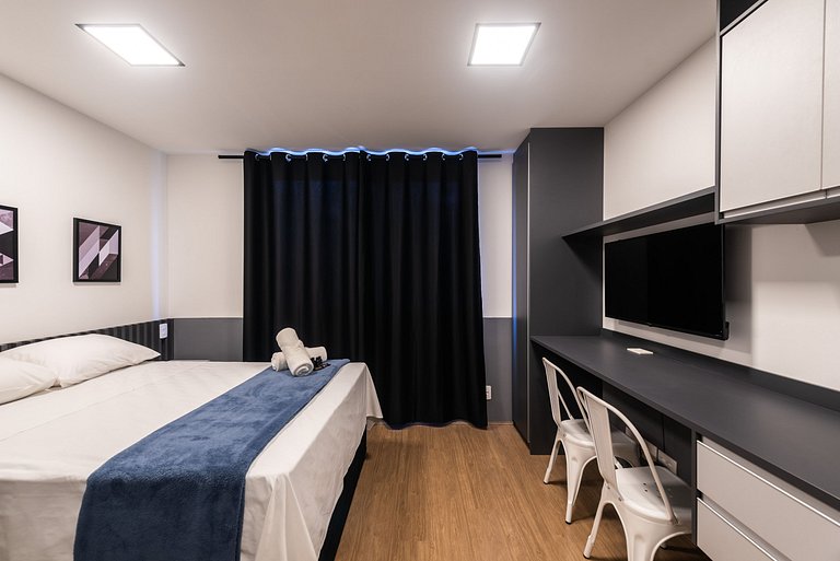 MV46A | Studio ideal para compras no Brás