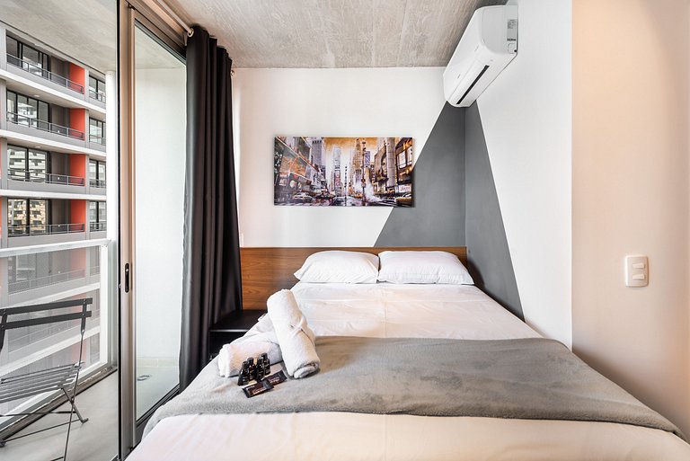 VNF915 | Studio Aconchegante ao Lado do Frei Caneca