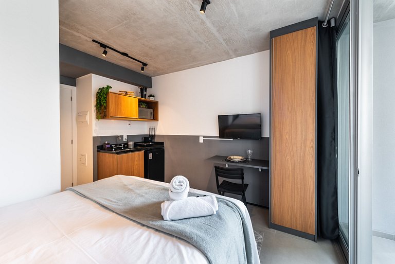 VNF915 | Studio Aconchegante ao Lado do Frei Caneca