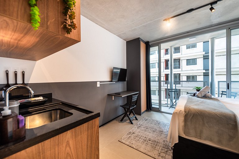 VNF915 | Studio Aconchegante ao Lado do Frei Caneca