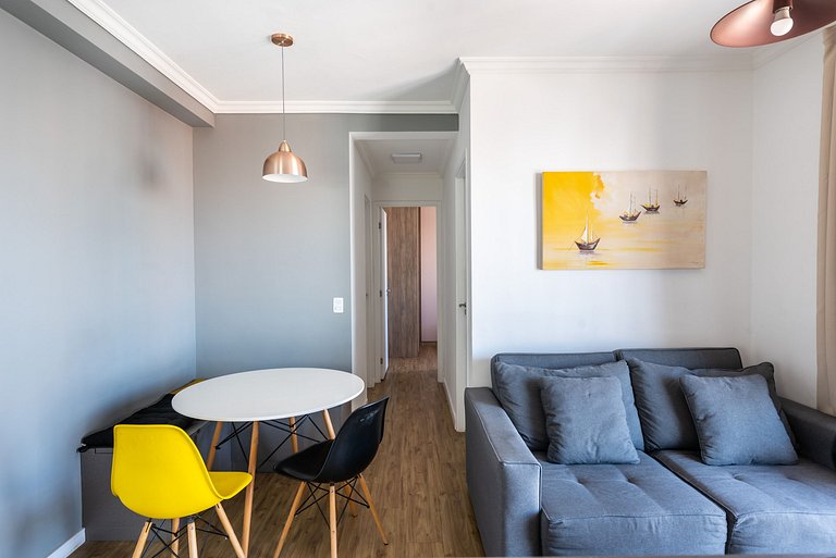 AA13 Apartamento elegante com vaga na Bela Vista