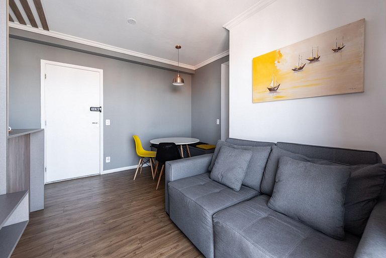 AA13 Apartamento elegante com vaga na Bela Vista