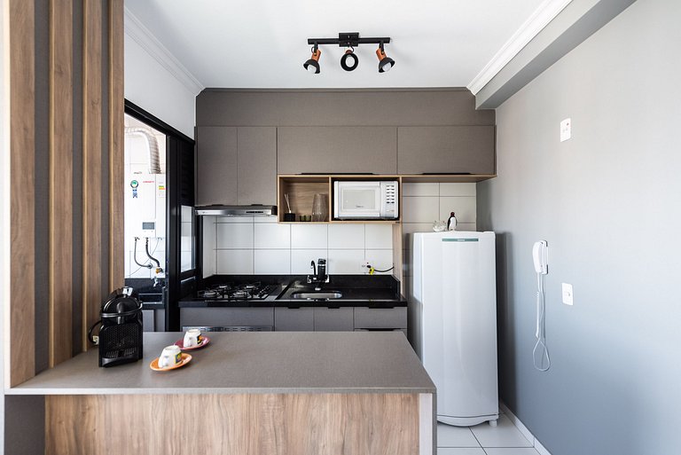 AA13 Apartamento elegante com vaga na Bela Vista