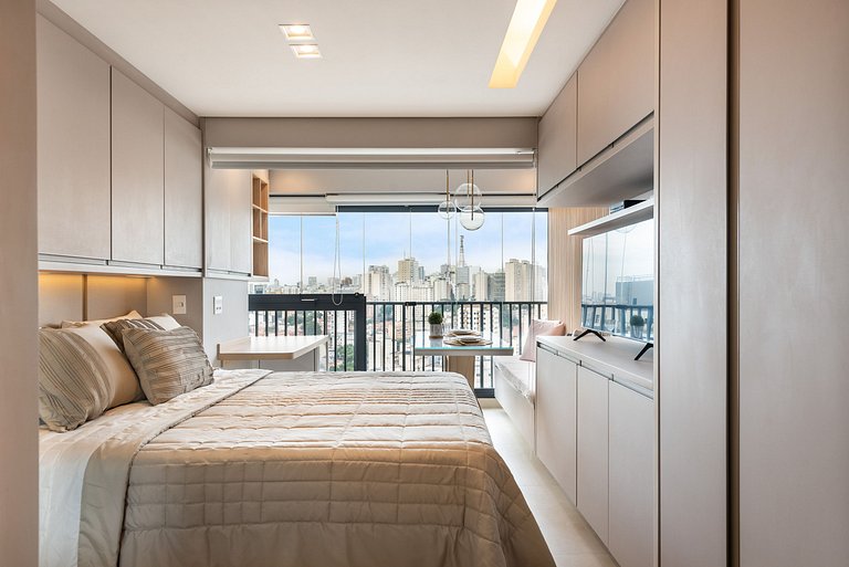 FO24 Studio Moderno ao Lado do Shopping