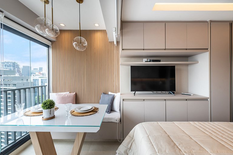 FO24 Studio Moderno ao Lado do Shopping