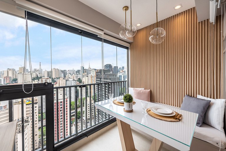 FO24 Studio Moderno ao Lado do Shopping