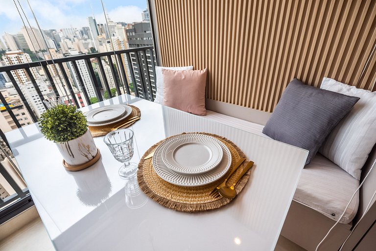 FO24 Studio Moderno ao Lado do Shopping