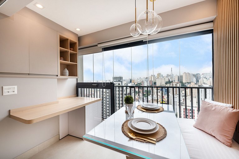 FO24 Studio Moderno ao Lado do Shopping