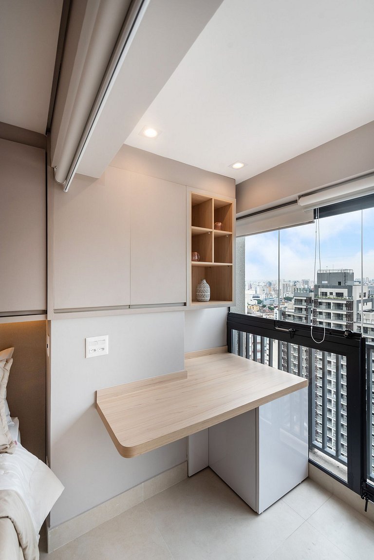 FO24 Studio Moderno ao Lado do Shopping