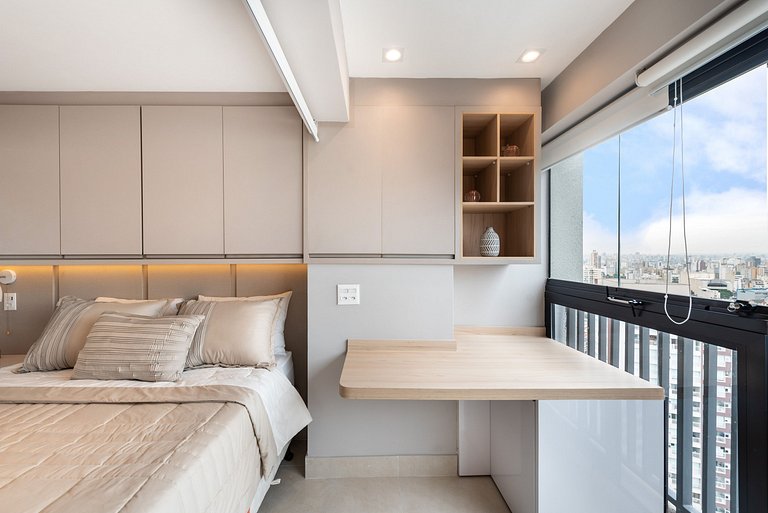 FO24 Studio Moderno ao Lado do Shopping