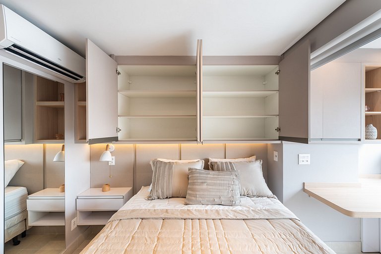 FO24 Studio Moderno ao Lado do Shopping