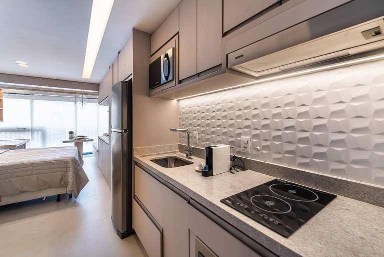 FO24 Studio Moderno ao Lado do Shopping