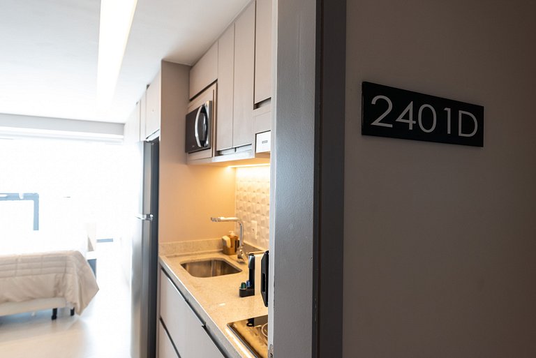 FO24 Studio Moderno ao Lado do Shopping