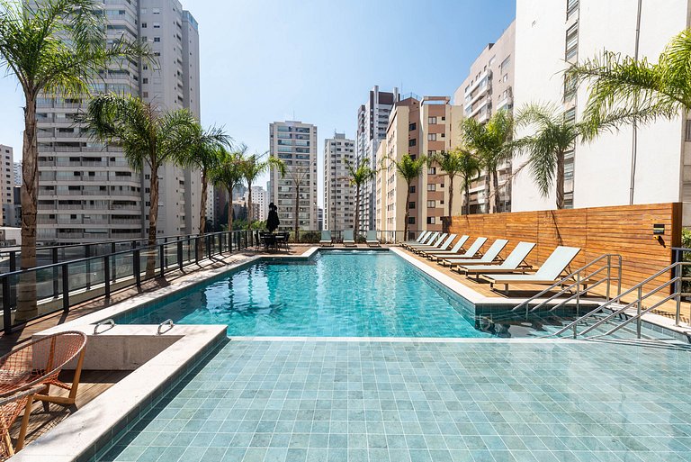 FO24 Studio Moderno ao Lado do Shopping