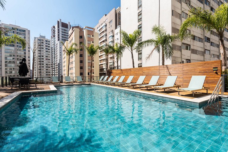 FO24 Studio Moderno ao Lado do Shopping
