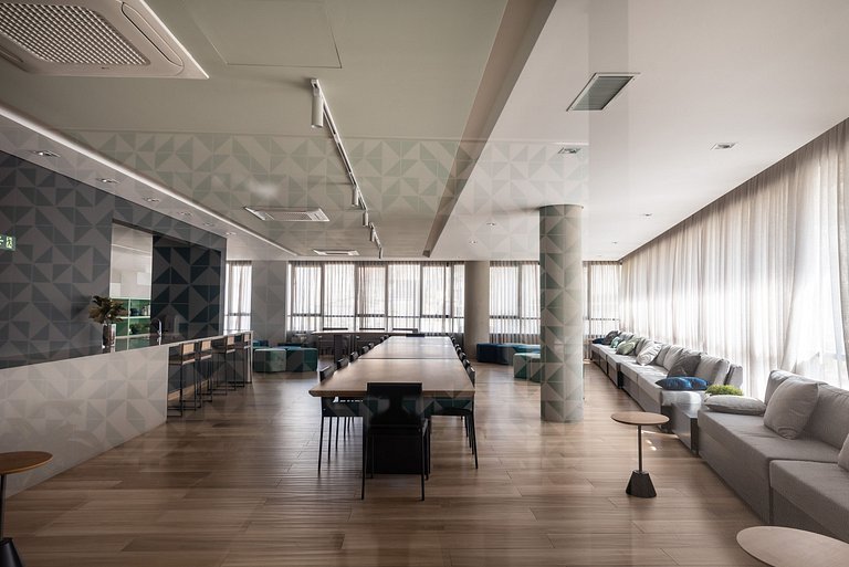 FO24 Studio Moderno ao Lado do Shopping
