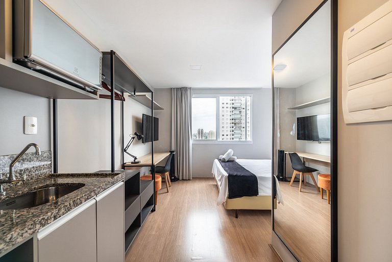 MV136B | Studio ideal para compras no Brás