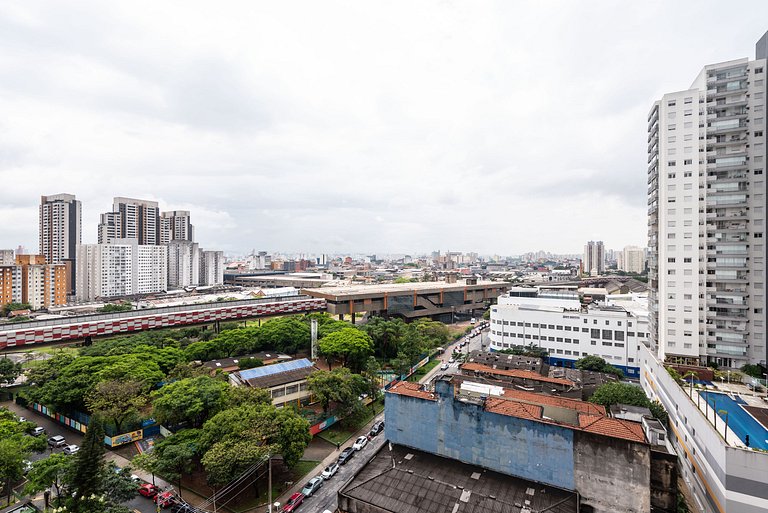 MV136B Praticidade e aconchego no Brás