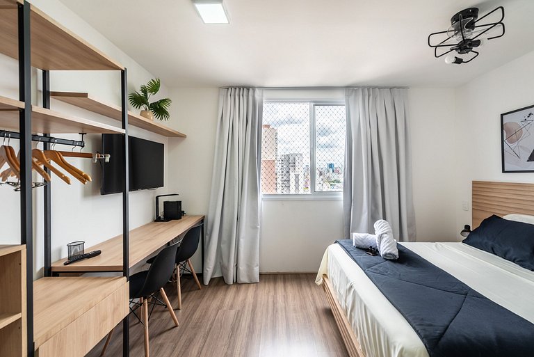 MV15 | Studio ideal para compras no Brás