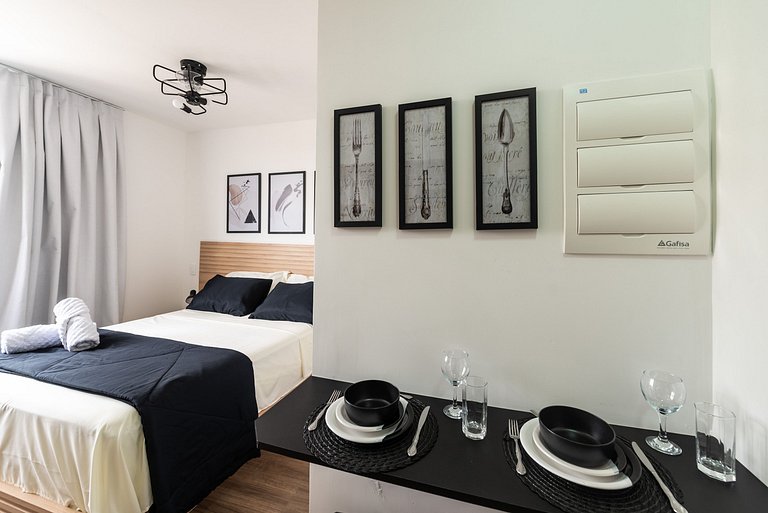 MV15 | Studio ideal para compras no Brás