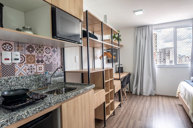 MV15 | Studio ideal para compras no Brás