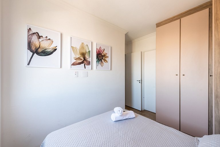 AA13 Apartamento elegante com vaga na Bela Vista