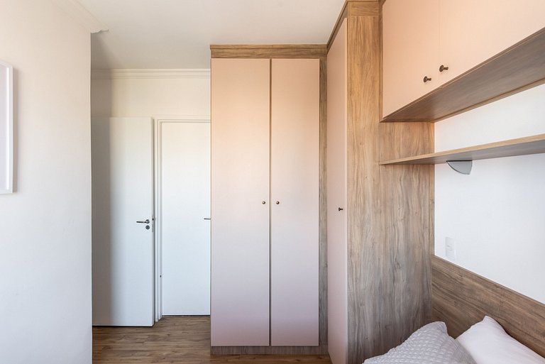 AA13 Apartamento elegante com vaga na Bela Vista