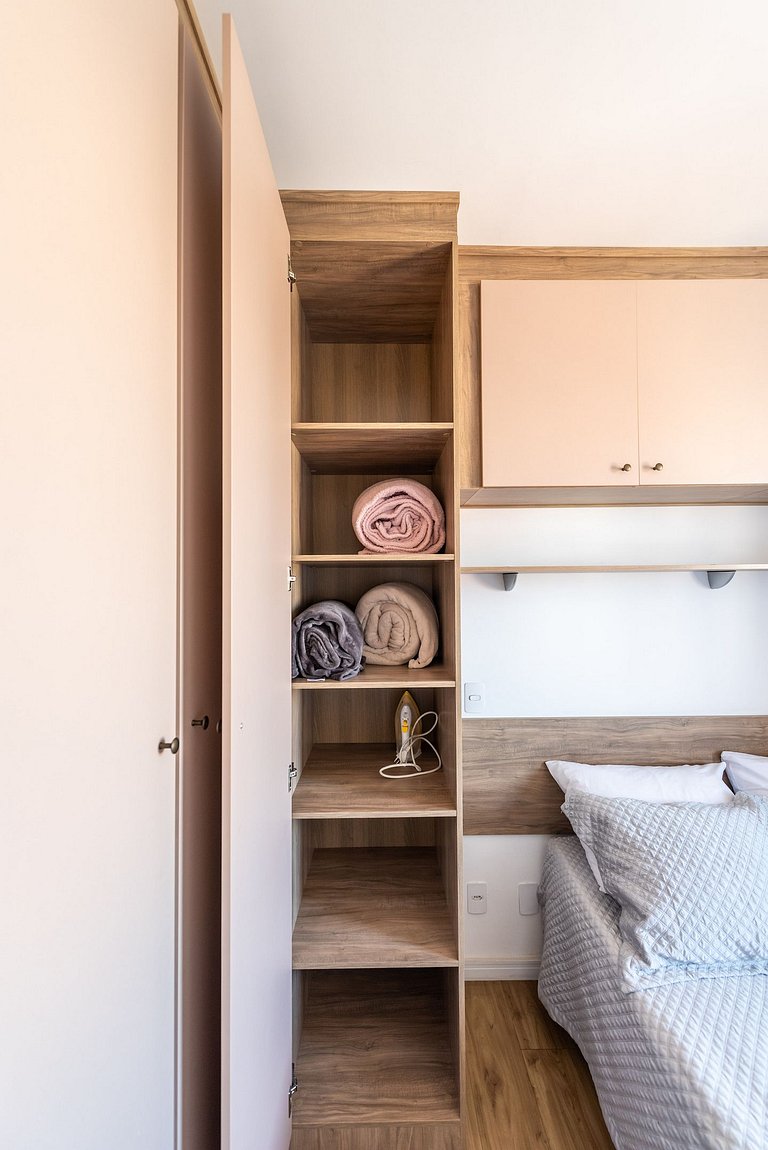 AA13 Apartamento elegante com vaga na Bela Vista