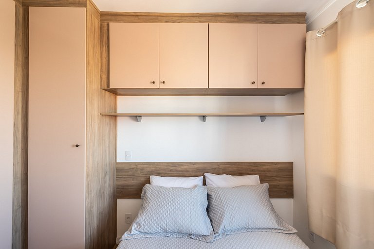 AA13 Apartamento elegante com vaga na Bela Vista