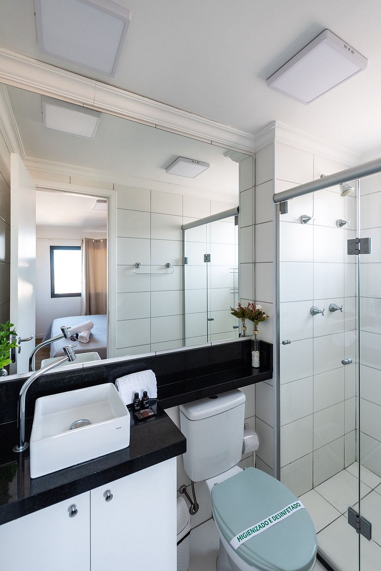 AA13 Apartamento elegante com vaga na Bela Vista