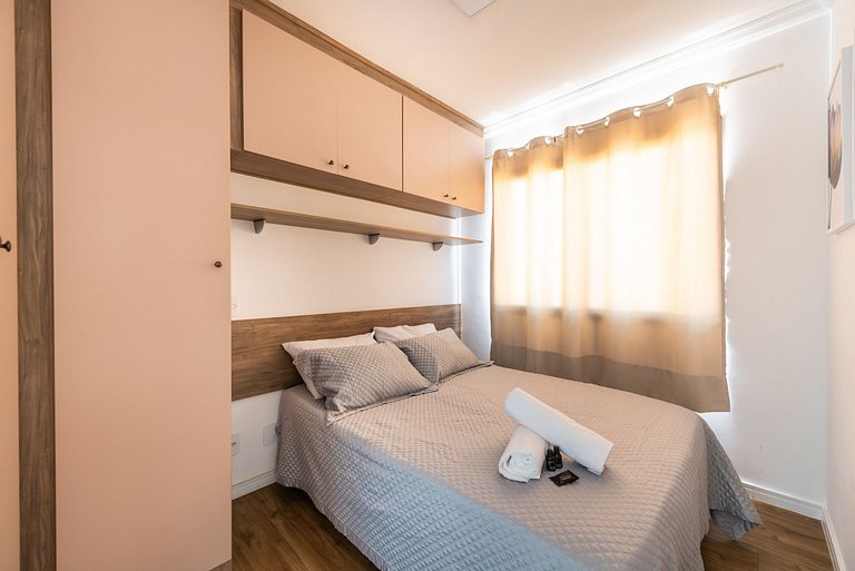 AA13 Apartamento elegante com vaga na Bela Vista