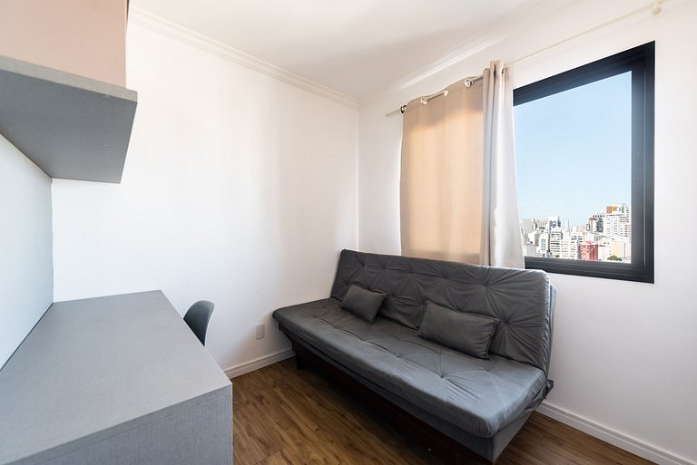 AA13 Apartamento elegante com vaga na Bela Vista