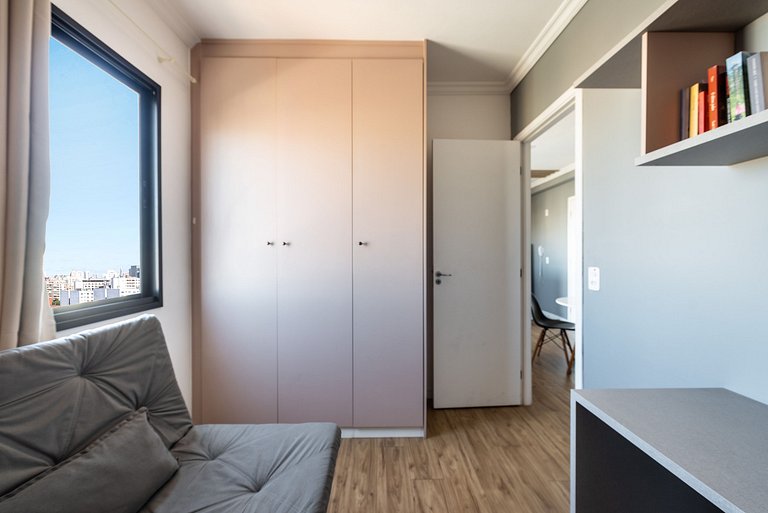 AA13 Apartamento elegante com vaga na Bela Vista
