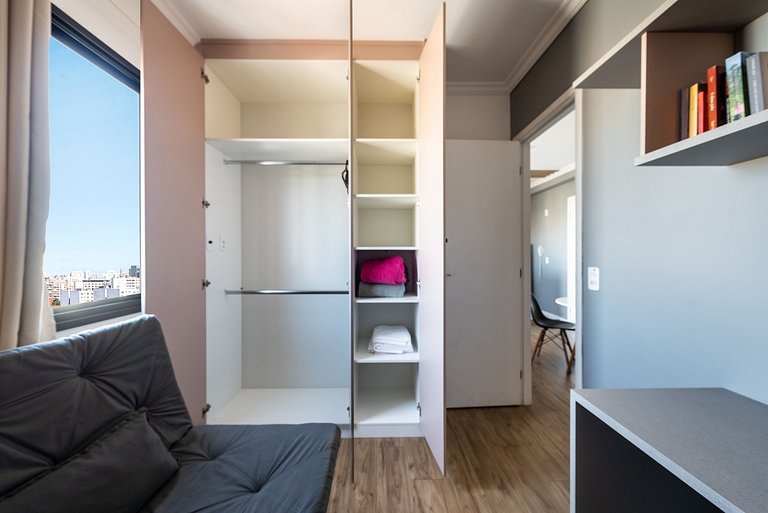 AA13 Apartamento elegante com vaga na Bela Vista